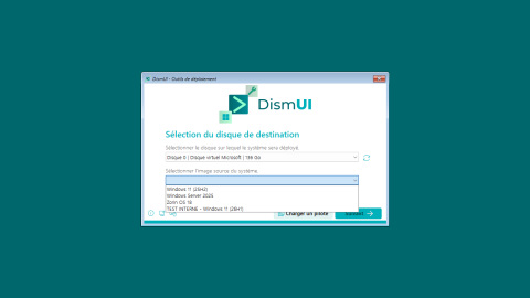 DismUI - Outil de déploiement 2