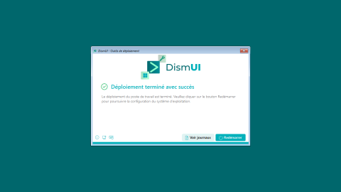 DismUI - Outil de déploiement 4